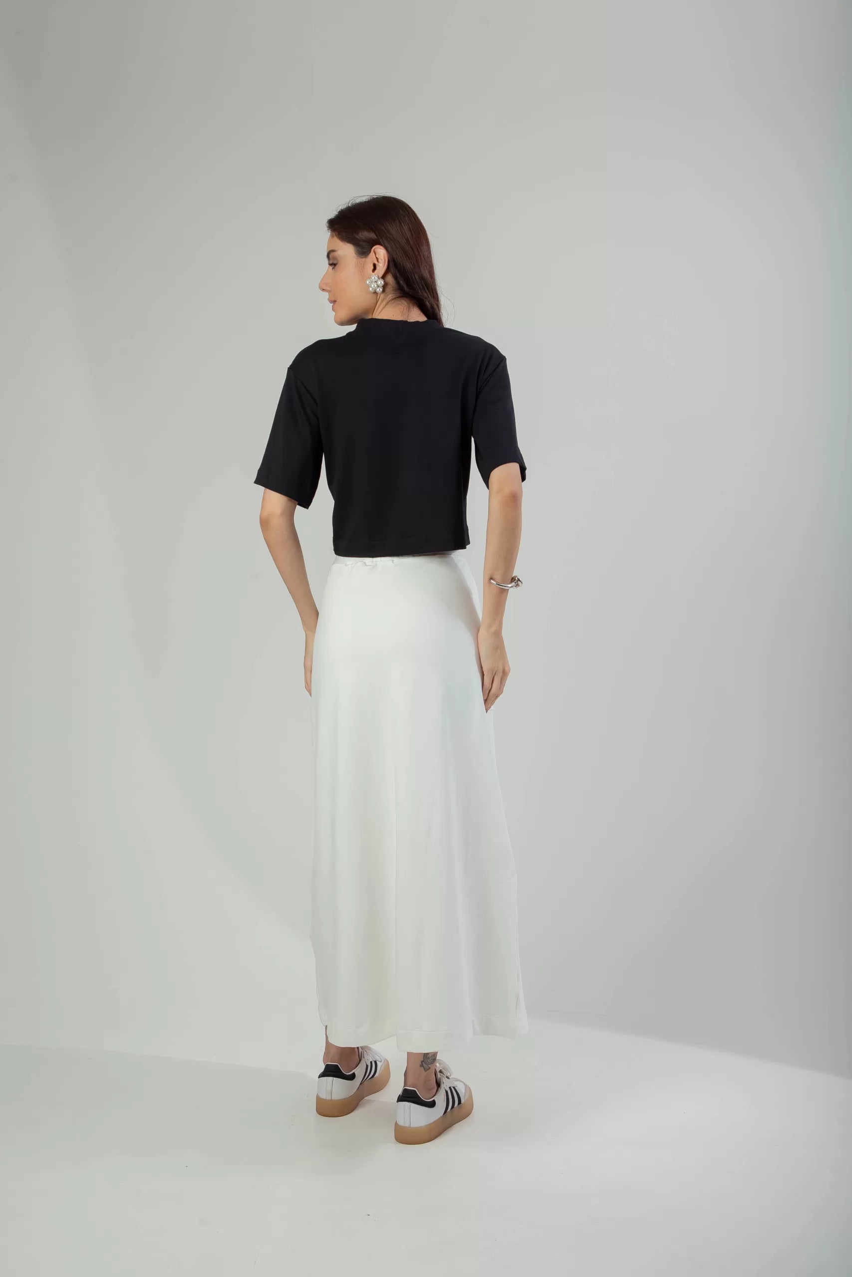 Saia Midi em Moletinho