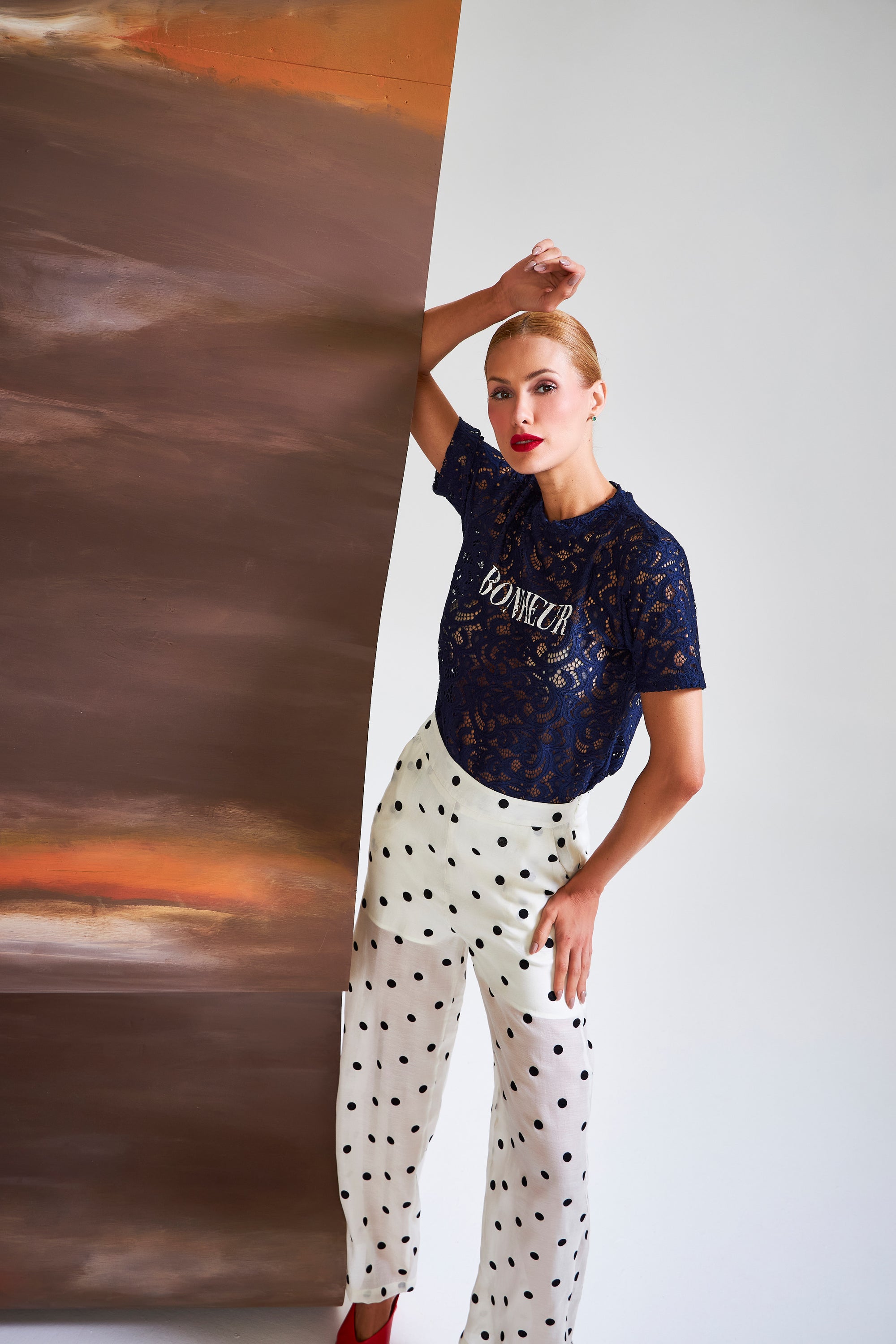 Blusa Renda Bonheur