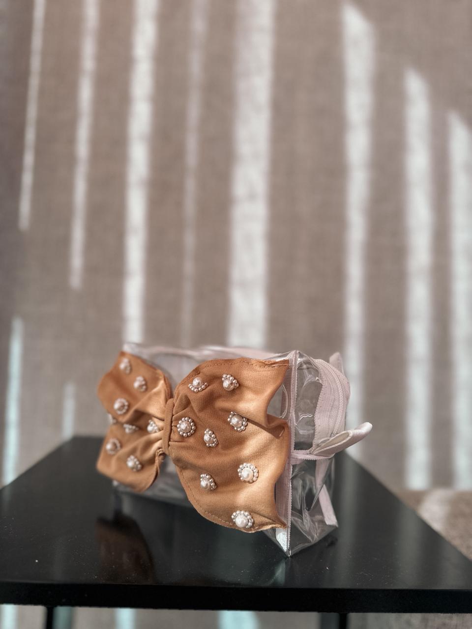 Necessaire Laço Bordado