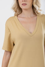 Vestido Midi Decote V
