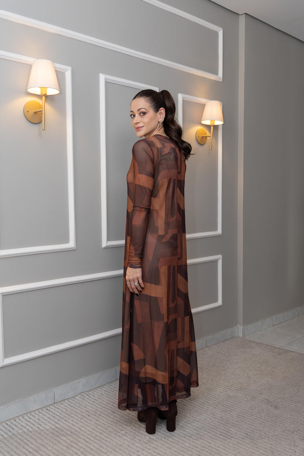 Vestido Tule Ana Maria