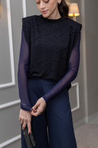 Blusa Ombreira Bordada