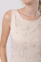 Regata Paisley Bordada