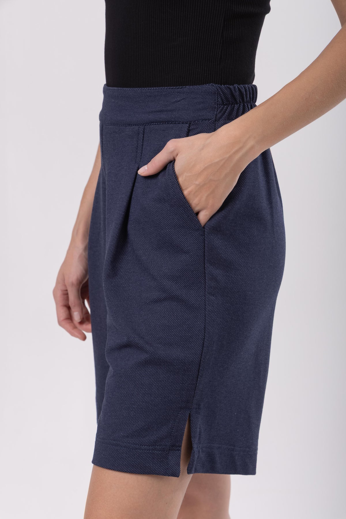 Bermuda Denim Moletom