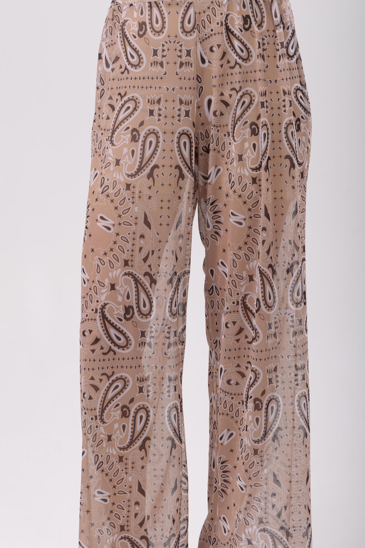 Calça Tule Estampa Bandana Chic