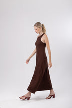 Vestido Regata Nadador Malha Canelada