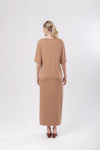 Vestido Kil Modelagem reta e soltinha