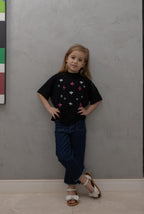 Blusa Alegria Bordada Infantil