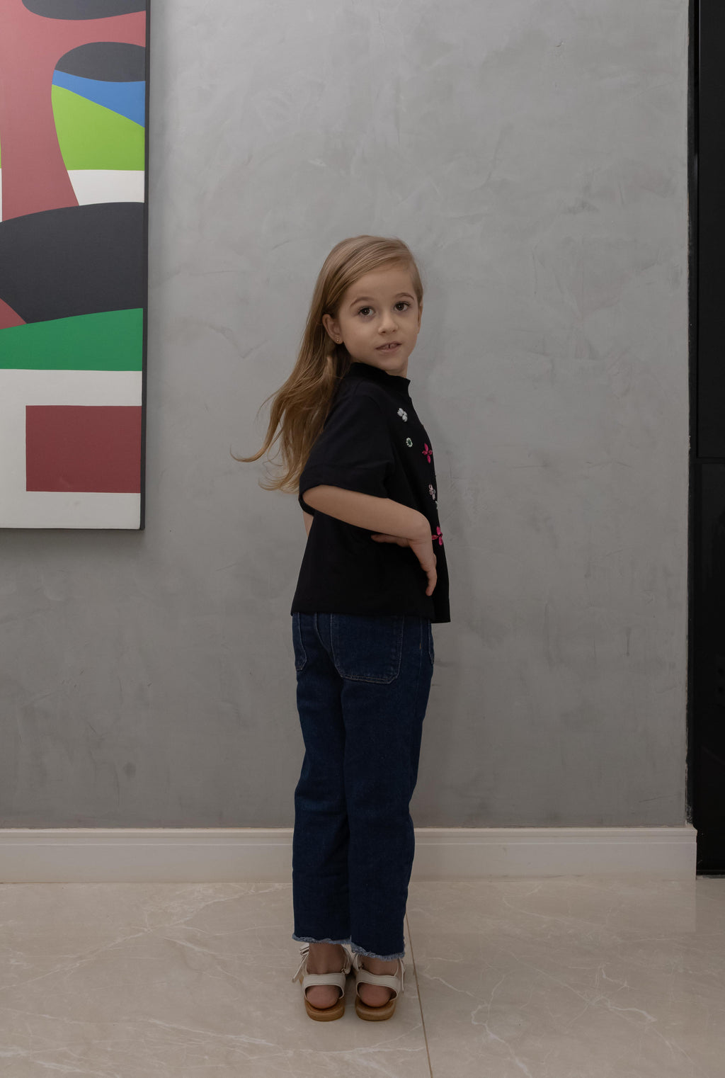 Blusa Alegria Bordada Infantil