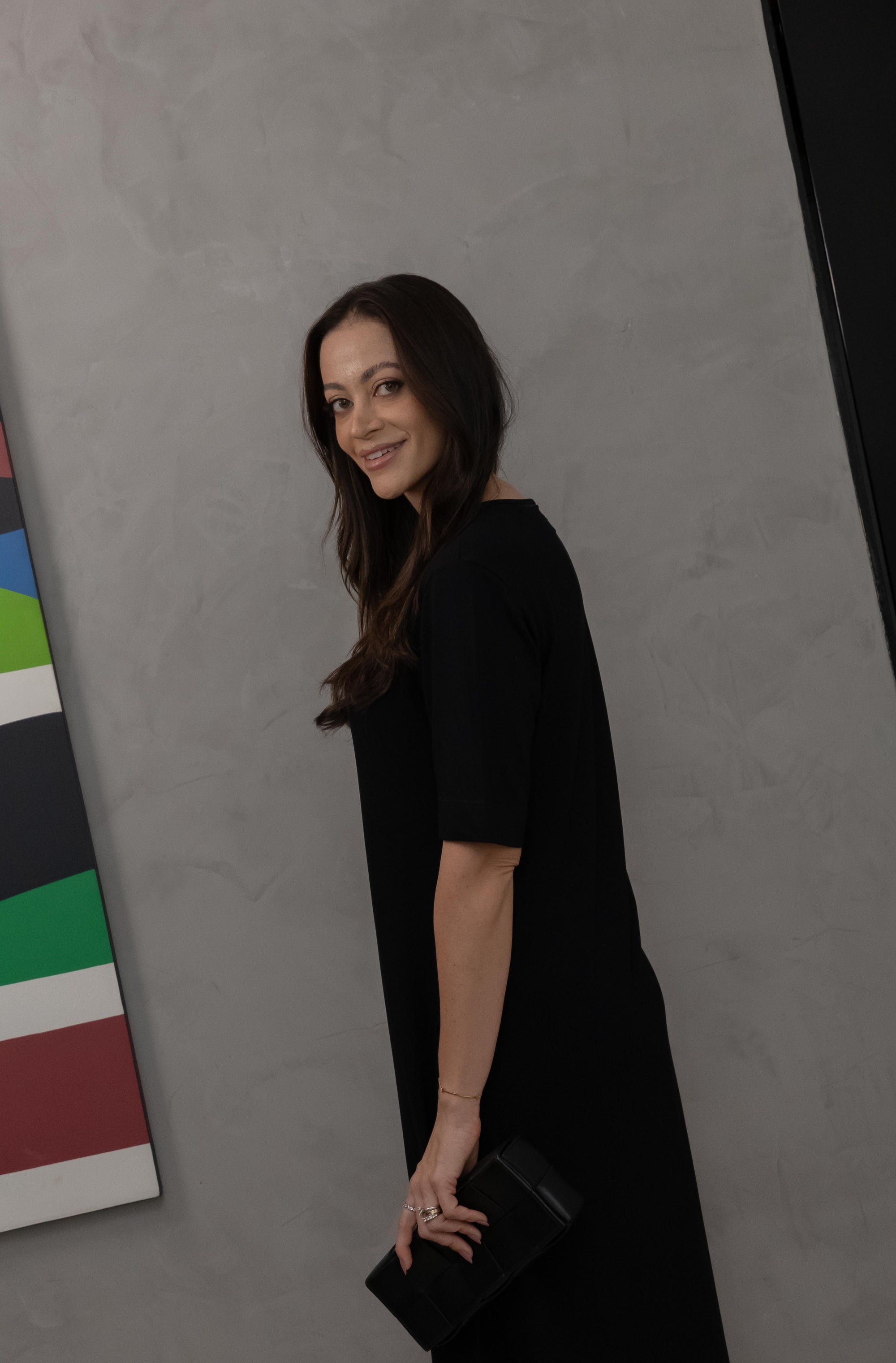 Vestido Midi com bolso