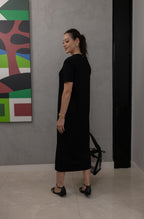 Vestido Midi Decote V