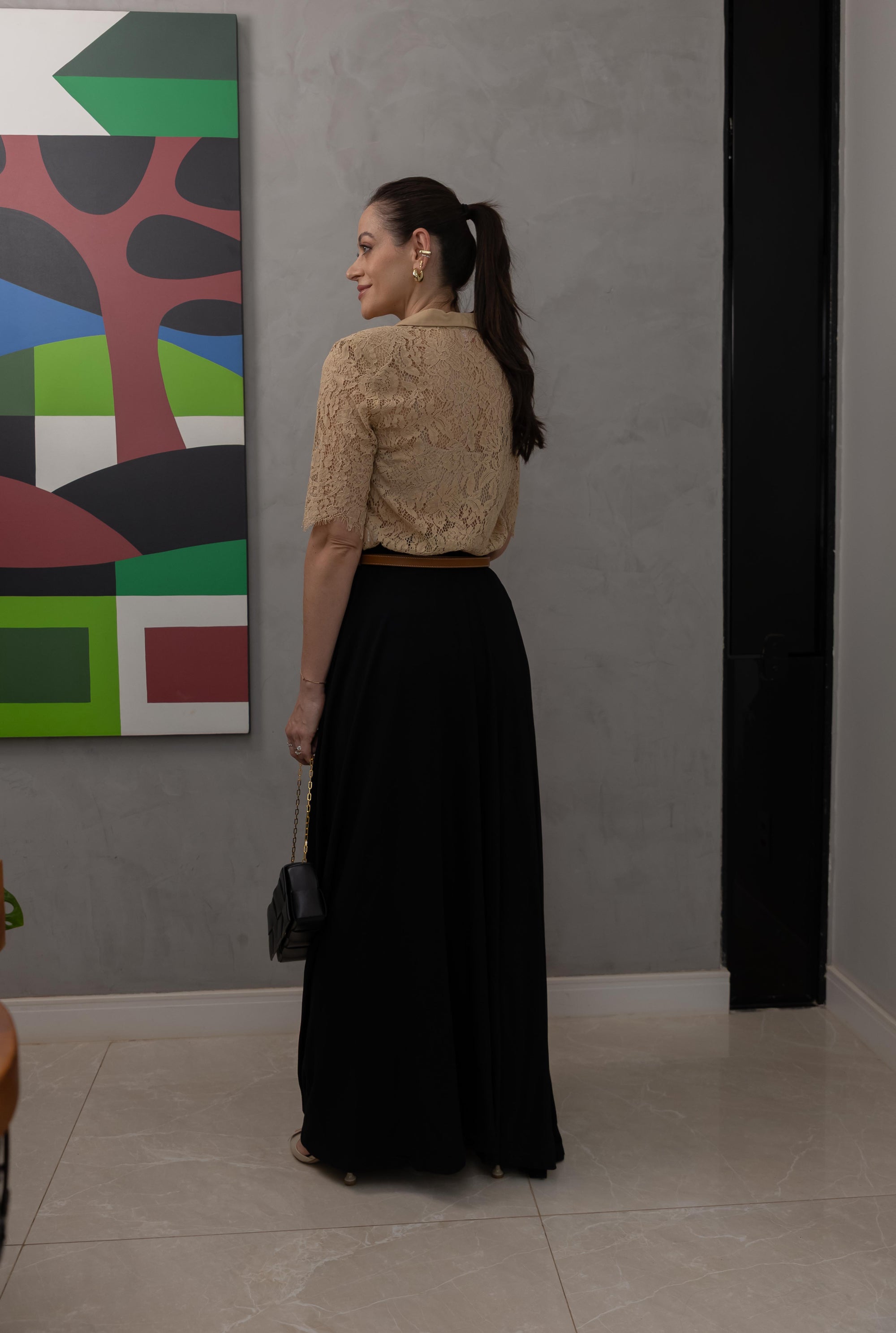 Saia Longa em Moletinho