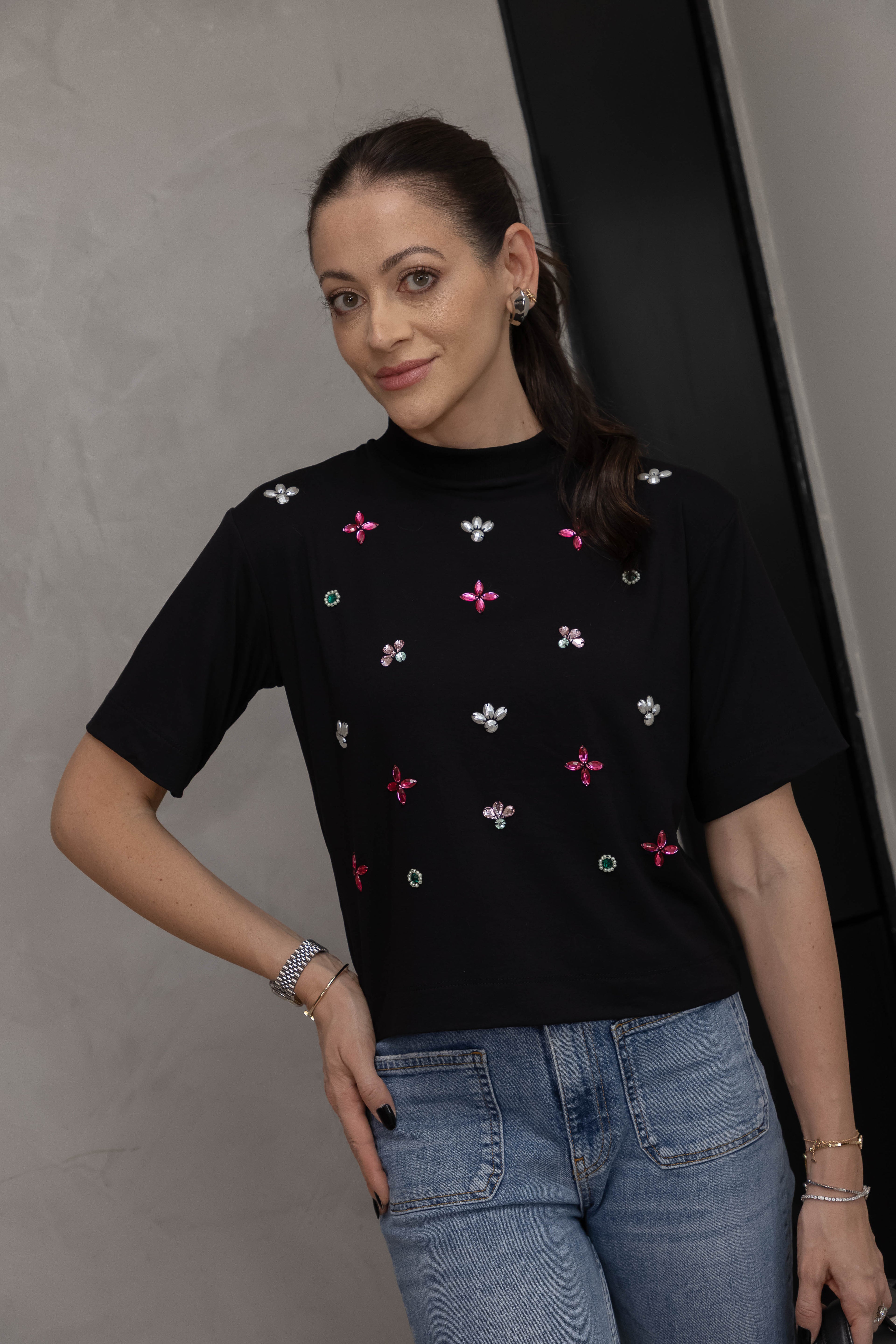 Blusa Bordada Alegria