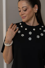 Blusa Jardim de Pérolas