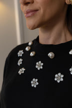 Blusa Jardim de Pérolas