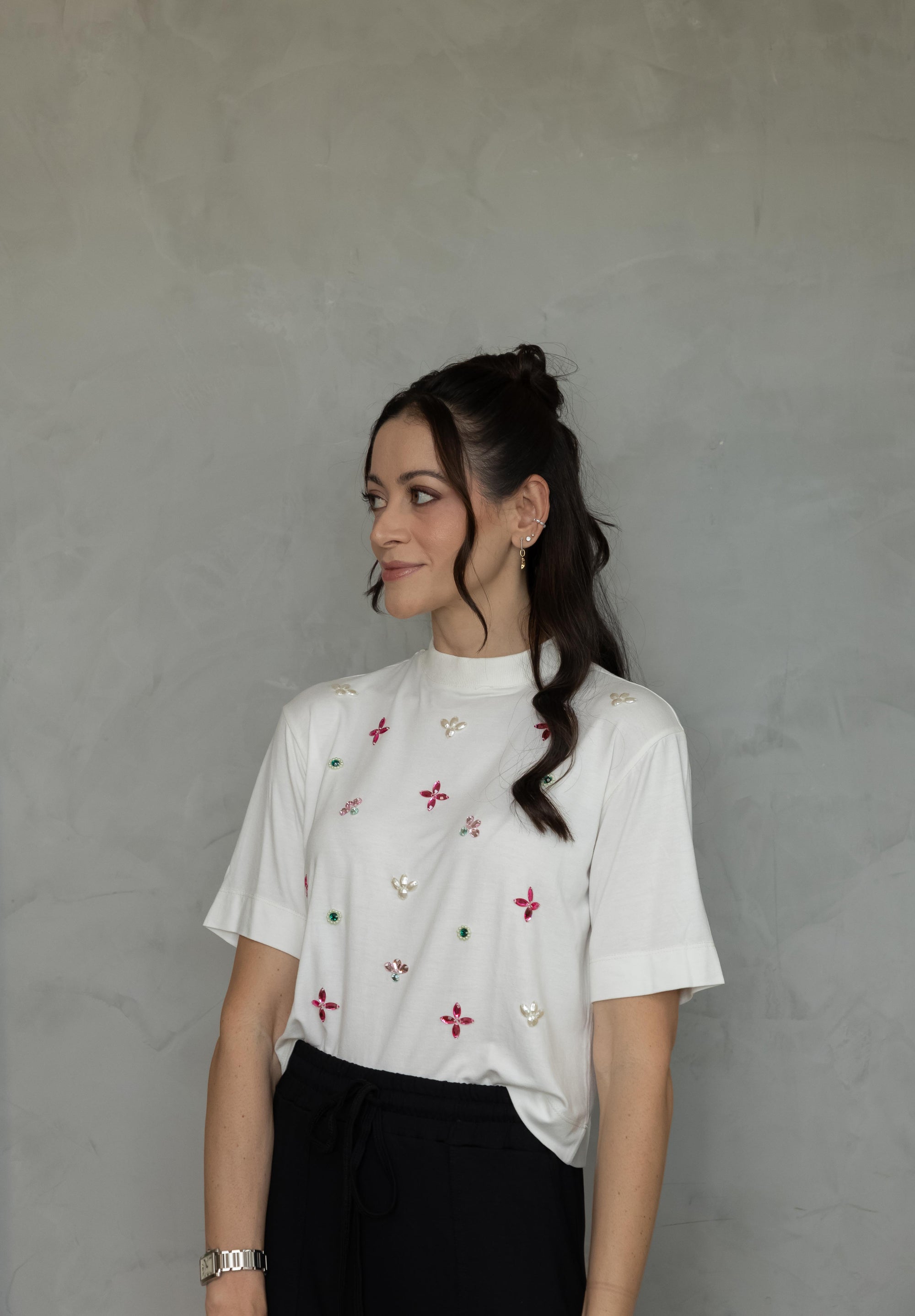 Blusa Bordada Alegria