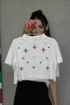 Blusa Alegria Bordada Infantil