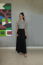 Saia Midi em Moletinho