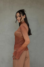 Blusa Tule Fluir