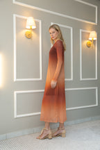 Vestido Tule Manga Longa