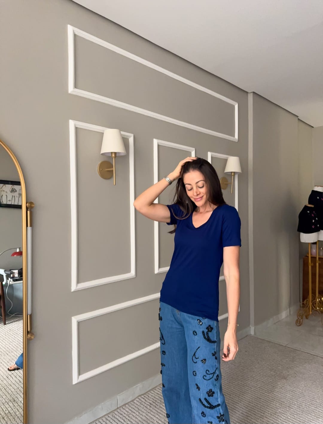 Blusa Basic Decote V