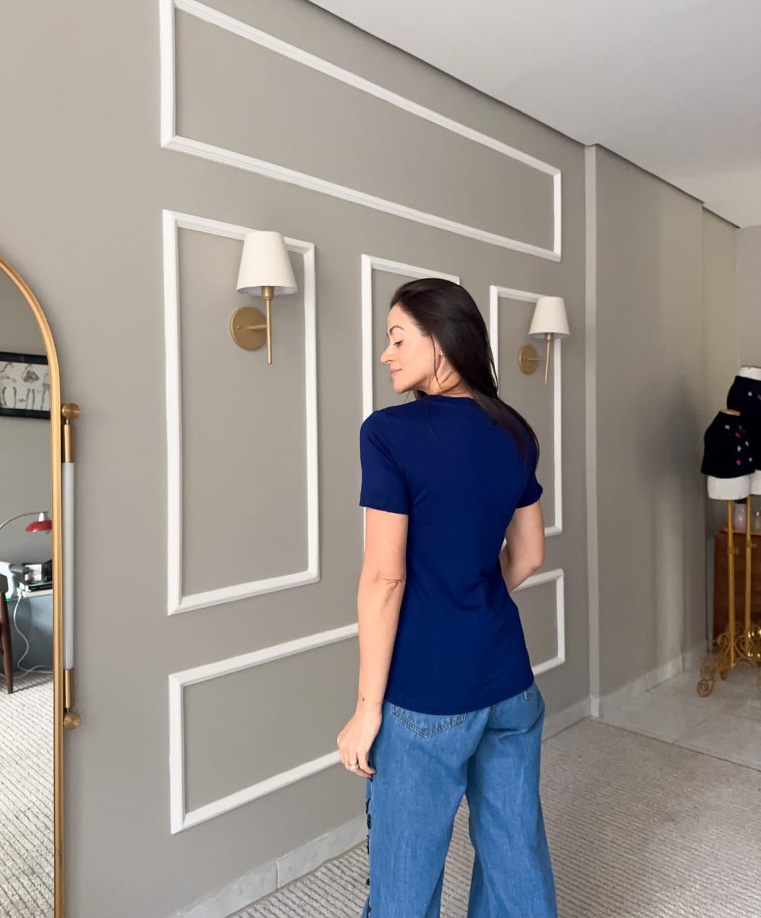 Blusa Basic Decote V