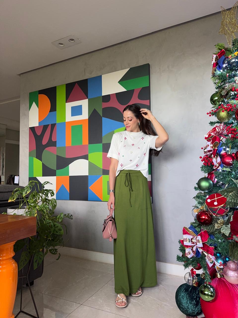 Blusa Bordada Alegria