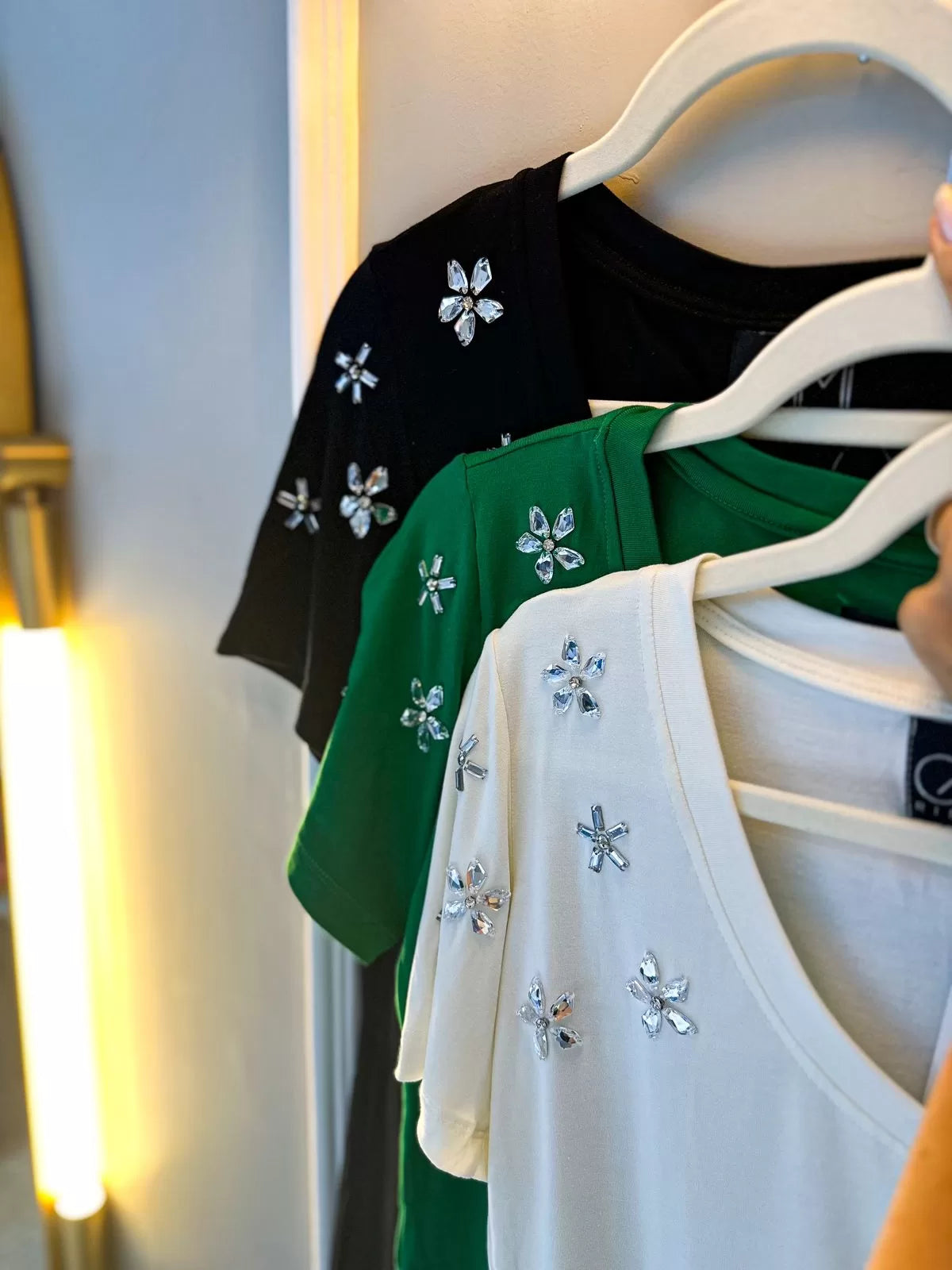 T-shirt Flor de Cristal