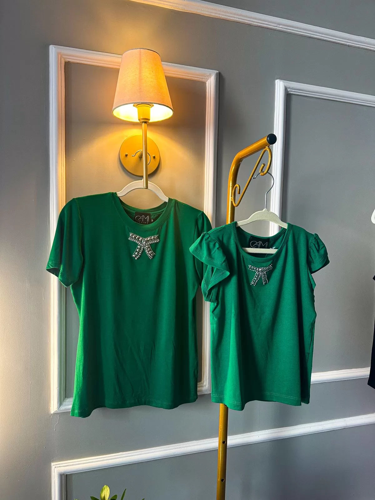 T-shirt Laço Infantil