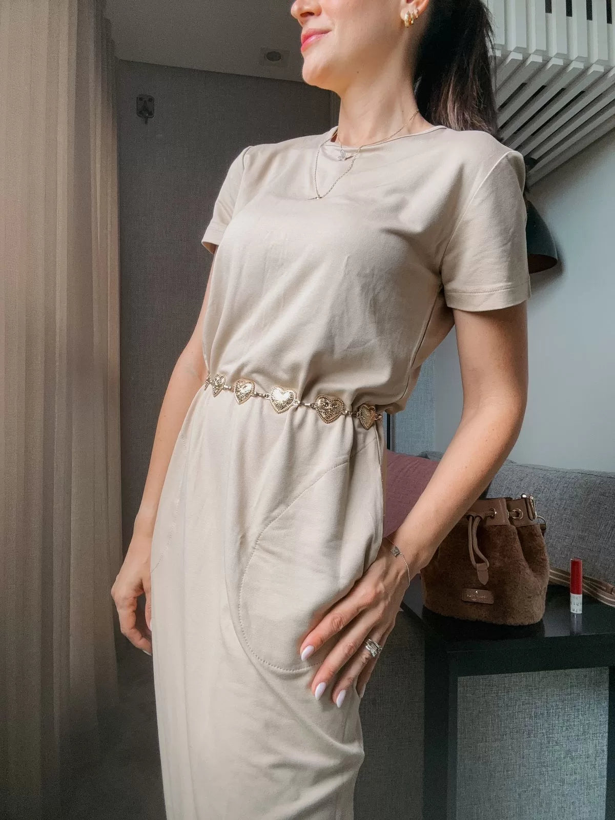 Vestido Midi Moletinho